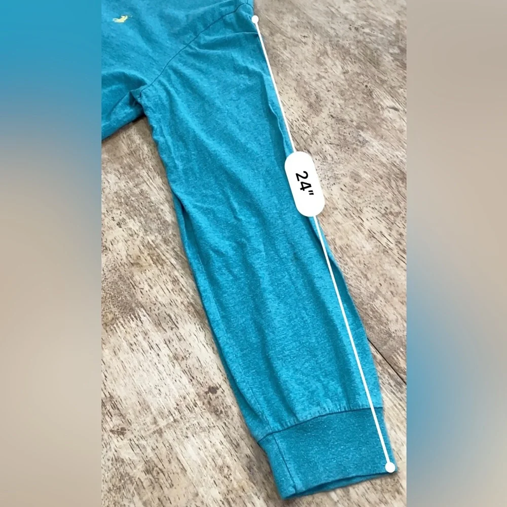 Polo by Ralph‎ Lauren Men’s XL Teal Green 100% Cotton Long Sleeve Tee